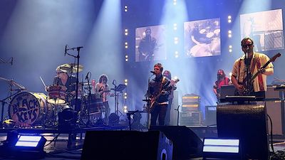 Noel Gallagher surprised fans by joining The Black Keys onstage at London's Brixton Academy last night: watch fan-filmed front row footage