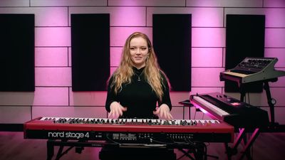 “Why does it only have drums and vocals?”: Watch Karol G keyboard player Jemma Heigis trying to figure out the chords for Huey Lewis and the News’ The Power Of Love, a song she’s never heard before