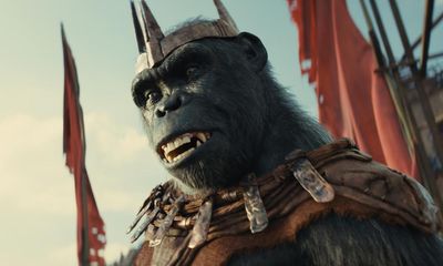 Kingdom of the Planet of the Apes review – future simians swing through cinematic jungle
