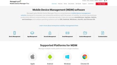 ManageEngine Mobile Device Manager Plus MDM review: a top-notch tool