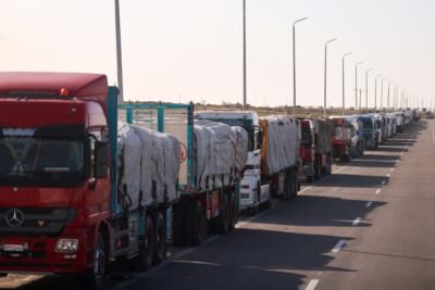 Norwegian Refugee Council Aid Trucks Unable To Enter Gaza