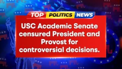 USC President And Provost Censured By Academic Senate