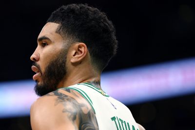 Is Jayson Tatum in a mini-slump with the Boston Celtics in the East semis?