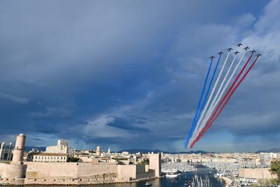 Olympic Torch Relay Sets Off In Marseille