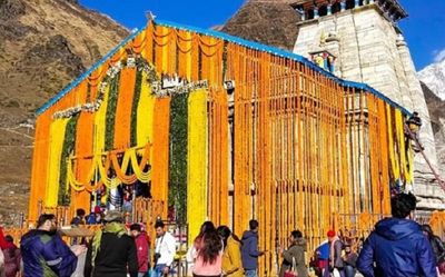 Large number of devotees head for Kedarnath as shrine opens tomorrow