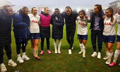 ‘It’s for real’: Tottenham’s exhilarating journey to Women’s FA Cup final