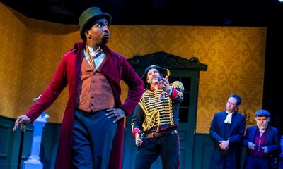 The Government Inspector review – Ghosts stars team up for cartoonish corruption satire