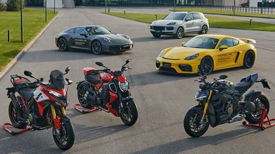 Would You Do A Joint Ducati and Porsche Track Experience For $1,300?