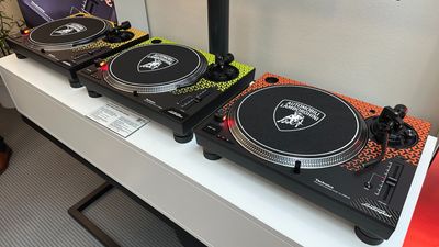Wheels of steel! Technics partners with Lamborghini for special-edition SL-1200 turntable