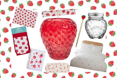 Strawberry vase mania is back! Fruity homewares from The Range are going viral all over again - here's everything our Shopping Editor wants