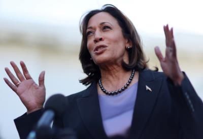 Vice President Harris Warns Of Supreme Court Threat To Freedoms
