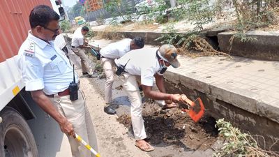 Rain brings cheer to many, but more work for traffic police