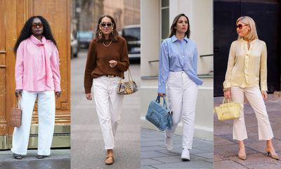 I can’t get enough of white jeans outfits when it's sunny – and these are the 5 formulas I see stylish women wearing right now