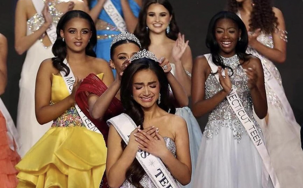 Crisis among beauty queens: Mexican-American Miss Teen USA quits her crown following Miss USA Noelia Voigt