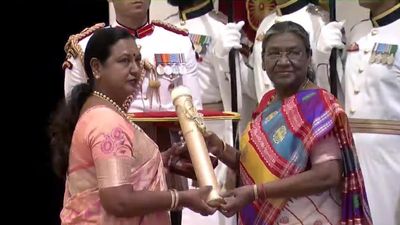 Vyjayanthimala, Chiranjeevi, Vijayakant, Justice Fathima Beevi conferred Padma awards
