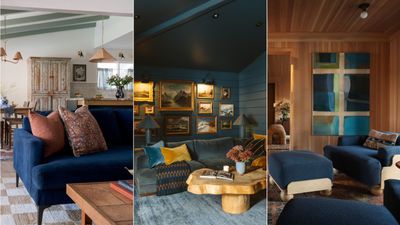 What colors go with a navy couch? These are the combinations designers reccomend