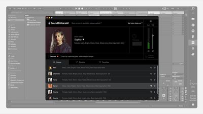 “The first AI voice changer plugin for your DAW”: Sonarworks SoundID VoiceAI can make your vocal tracks sound like they were sung by someone completely different