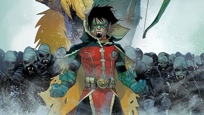 Hostilities break out in the first issue of DC vs. Vampires: World War V - and it's all Damian Wayne's fault
