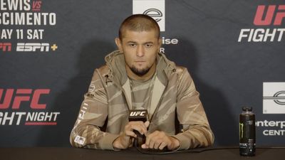 Nursulton Ruziboev sees Joaquin Buckley as insecure ahead of UFC on ESPN 56: ‘He talks too much’