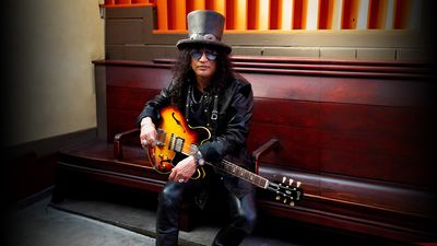 Slash has a new signature Gibson guitar – and it's an ES-335!