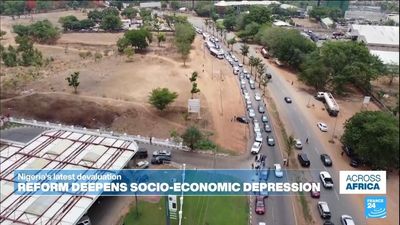 Nigeria hit by snaking queues at the pumps amidst petrol crisis