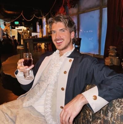 Joey Graceffa Radiates Sophistication And Joy In Latest Post