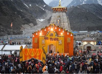 To chants of 'Har Har Mahadev' and hymns, Kedarnath Dham opens after six months