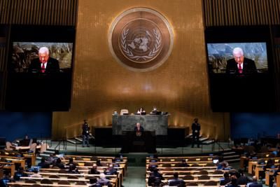 U.N. General Assembly To Vote On Palestinian Membership Resolution