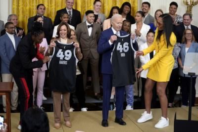 President Biden Celebrates WNBA Champions At White House