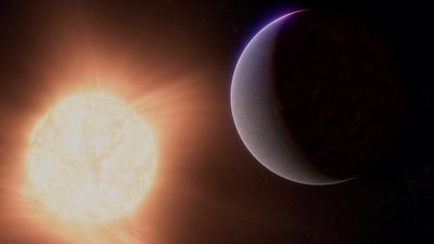 Astronomers finally detect a rocky planet with an atmosphere