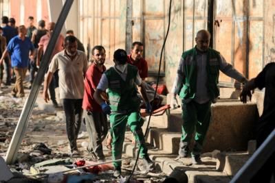 Kuwaiti Hospital In Rafah Receives Nine Dead Amid Israeli Strikes