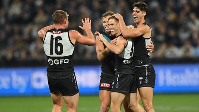 Power hold off Cats fightback in AFL thriller