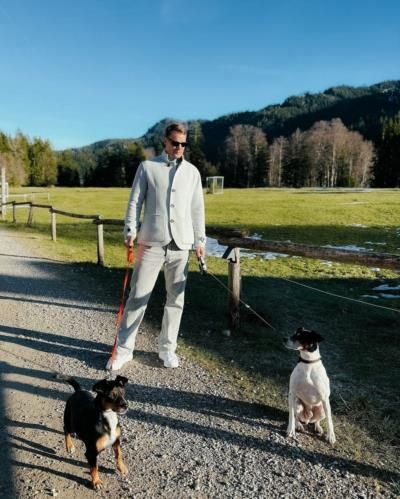 Manuel Neuer's Timeless Elegance With Loyal Companions
