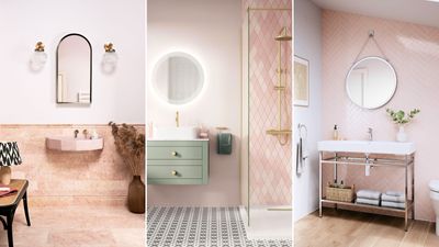 These 7 pink small bathroom ideas will add a playful touch to your space, according to designers