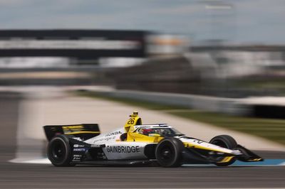 IndyCar Indy GP: Herta pips Canapino, as engine issues spark concerns