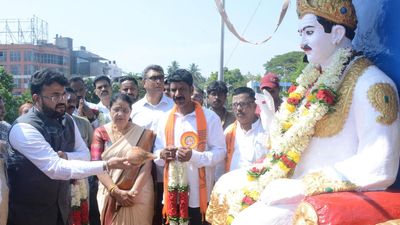 Procession taken out as part of Basava Jayanti celebrations in Belagavi