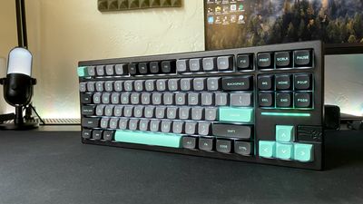 Epomaker x Feker Galaxy 80 keyboard review: It's sturdy, pillowy, and comes in sci-fi cyan