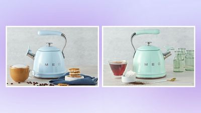 The new whistling SMEG tea kettle is an "exercise in retro-inspired decor" say designers and captures 2024's biggest kitchen trend