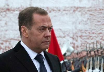 Medvedev: Nuclear Exercises Aim To Respond To Attacks On Russia