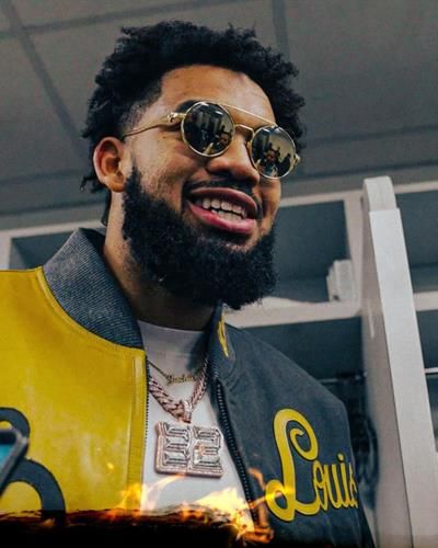 Karl-Anthony Towns Radiates Confidence And Style In Captivating Snapshot