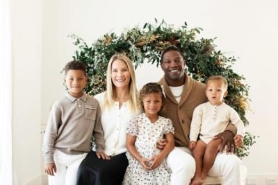 Heartwarming Family Moment Captured In Radiant Portrait
