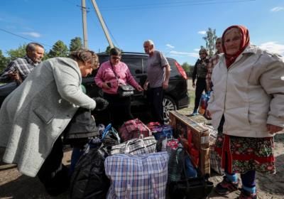 Residents Evacuated As Russian Attack Frustrates Ukraine Border Town