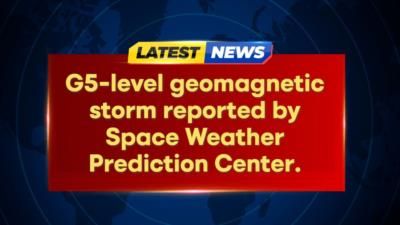 Extreme G5 Geomagnetic Storm Hits Earth After 18 Years