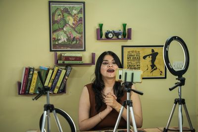 This Indian historian fights the far right, one makeup video at a time