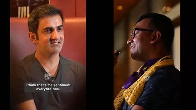 'Please never leave us, sir': KKR fan's emotional plea to Gautam Gambhir - Watch