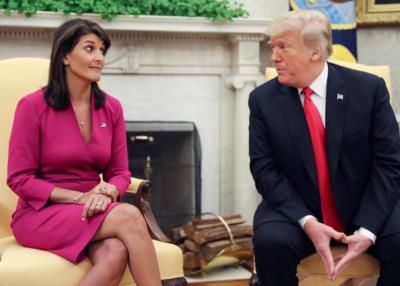 Nikki Haley Considered As Trump's Running Mate By Campaign