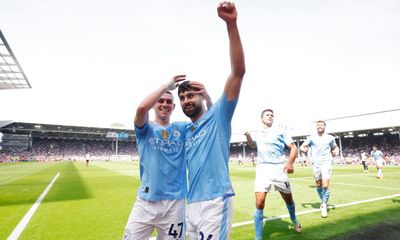 Manchester City march a step closer to title as Gvardiol double downs Fulham