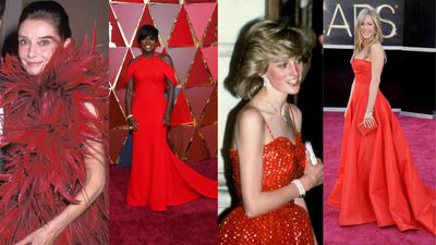 32 of the best red dresses ever worn on the red carpet
