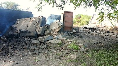 Three sheds in a PESO licensed unit gutted near Sivakasi