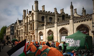 Rishi Sunak accused of scaremongering over UK students’ Gaza protest camps
